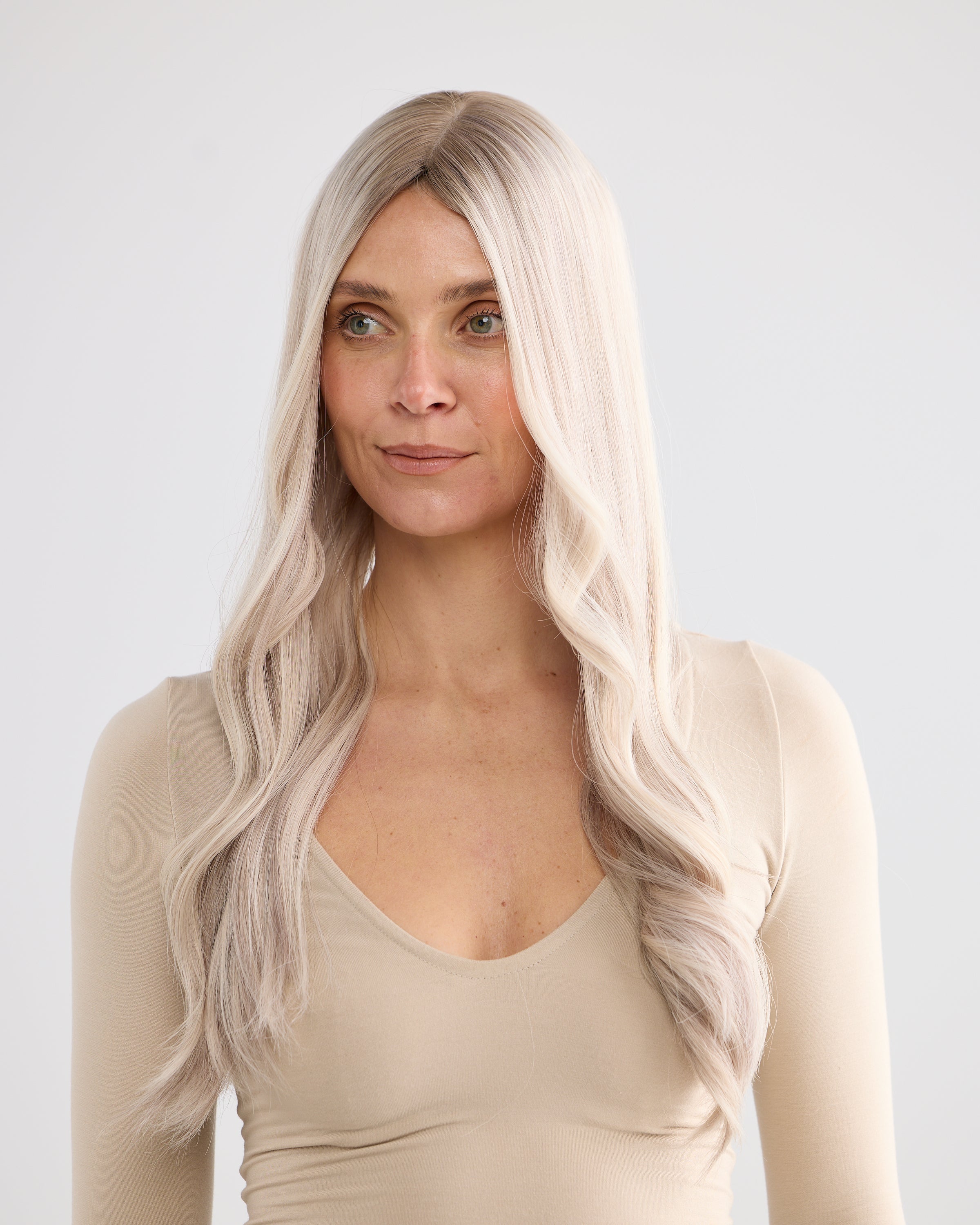 DIMENSIONAL SMOKEY SILVER  // TOPPER // 24 INCHES // 8x8 CAP