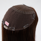 Rich Highlighted Brunette 9x9 14 Inches Topper