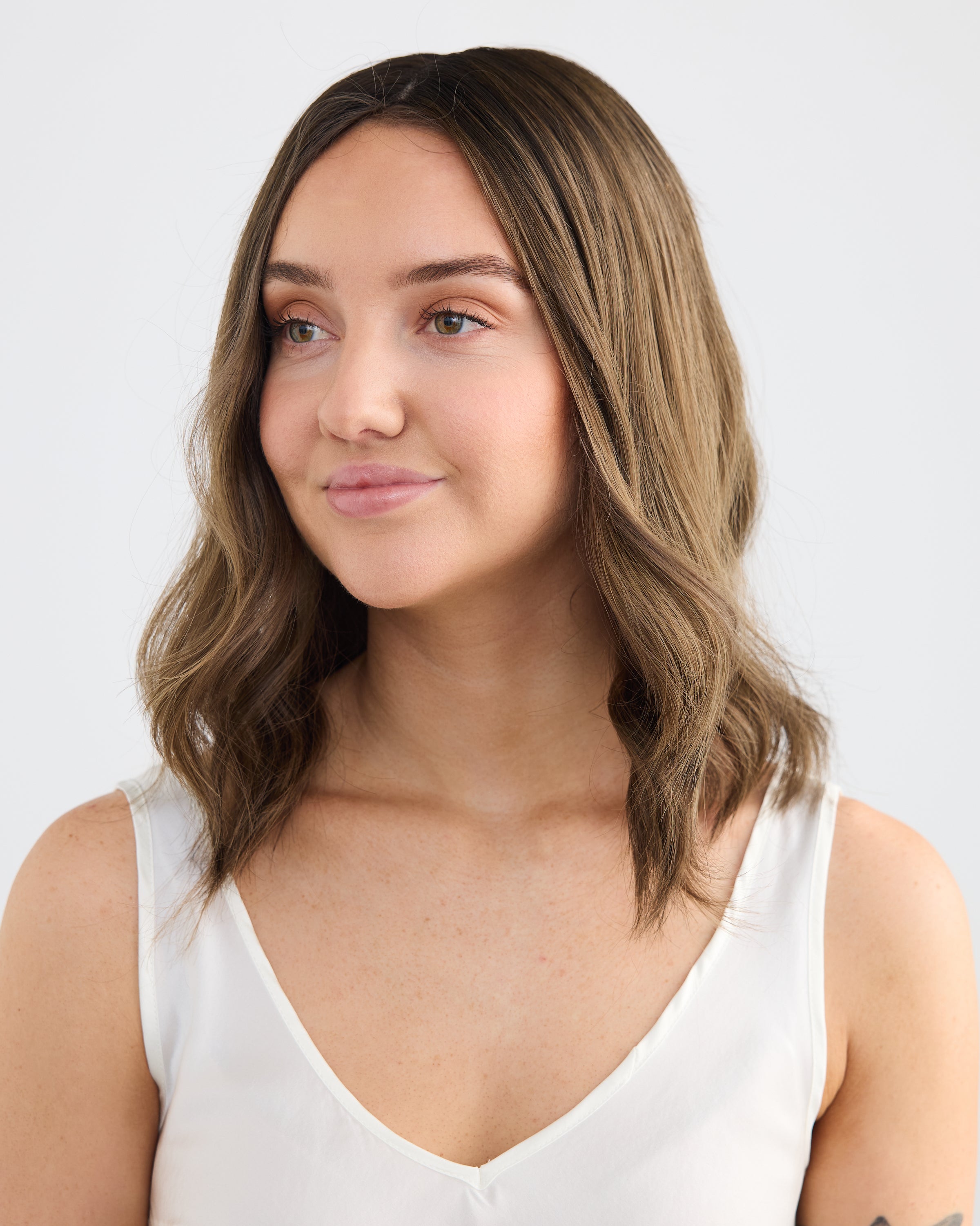 Truffle Brunette // Lusta Silk Topper