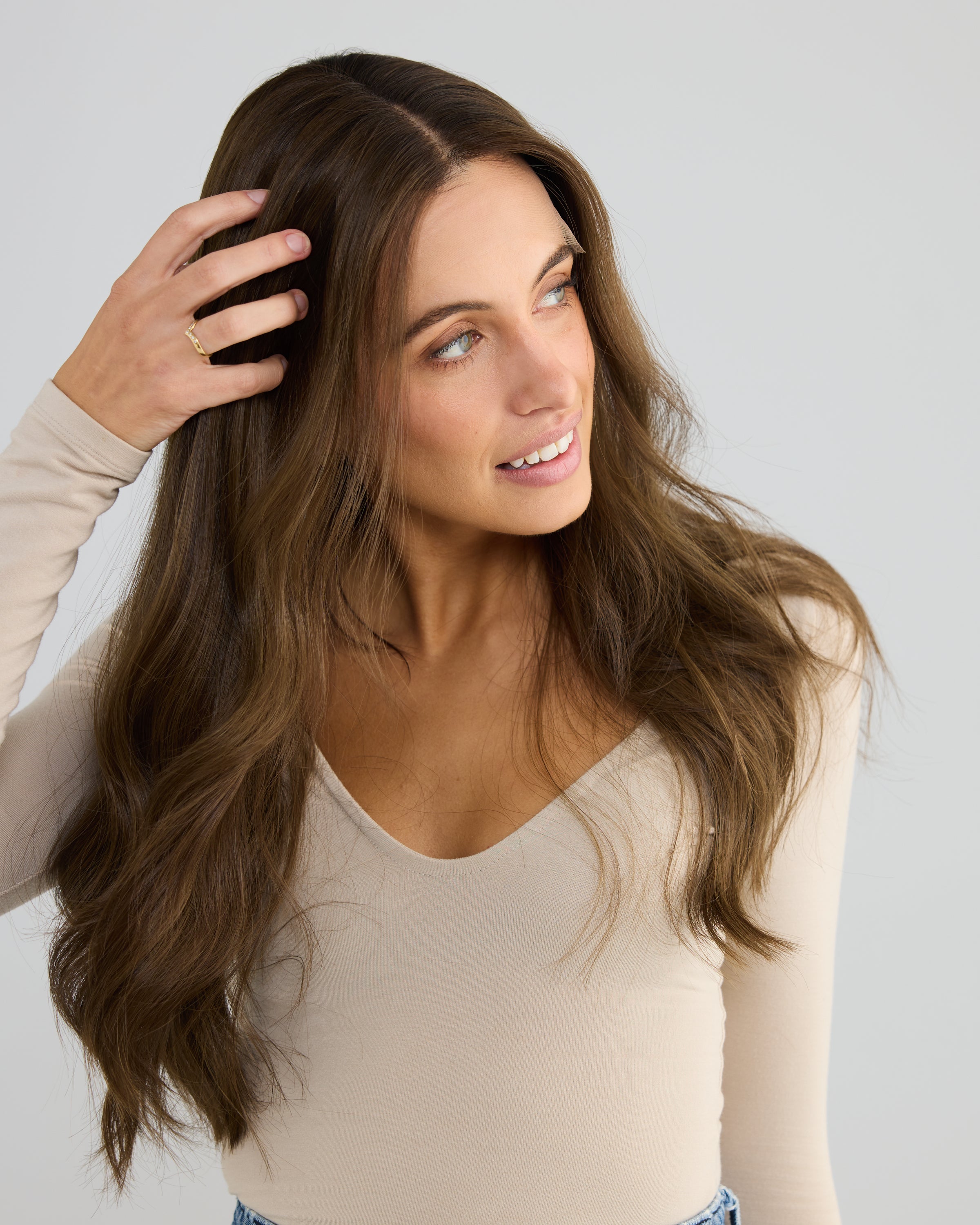 Milky Brunette - Small / 24 inch // Exclusive Lace Wig