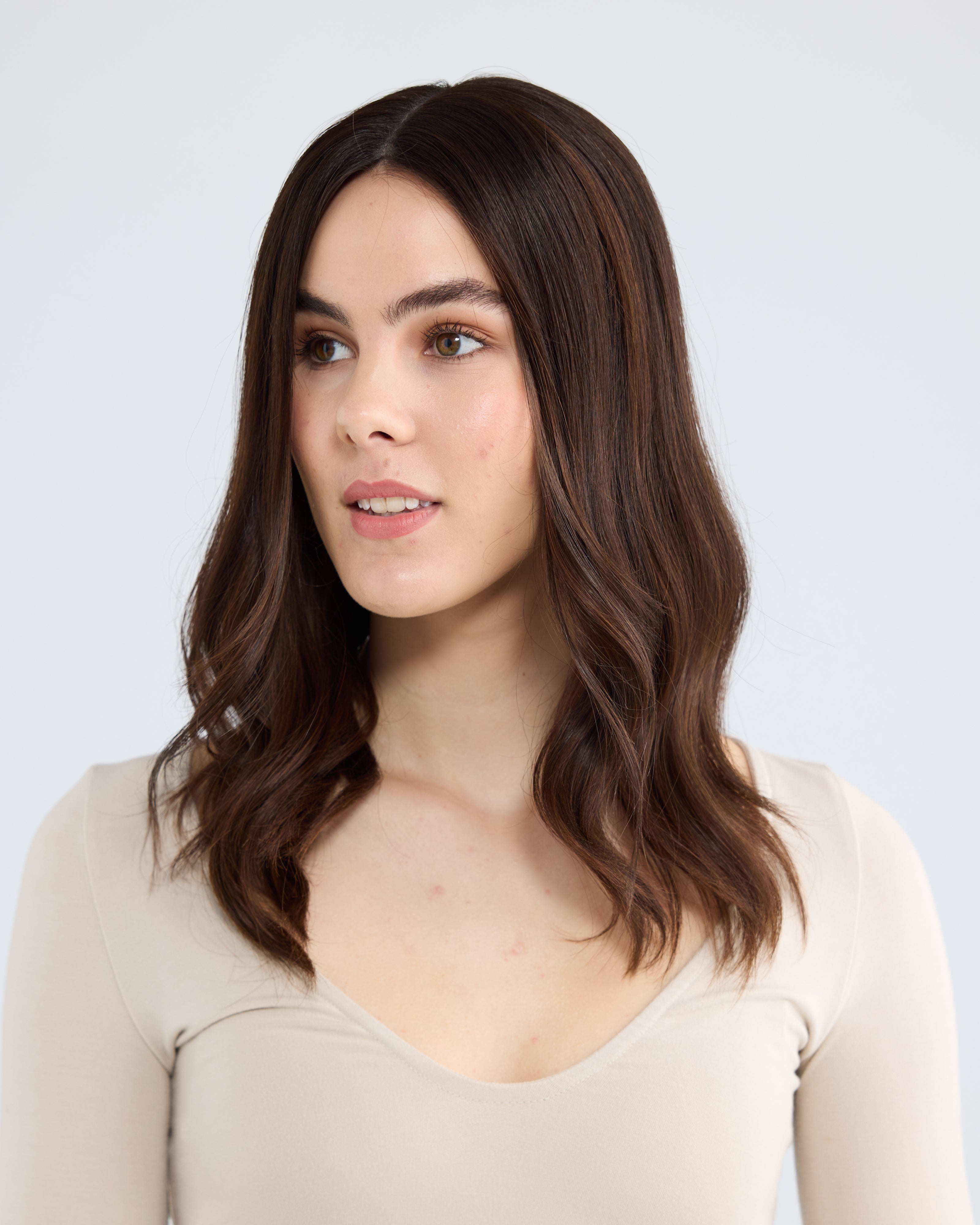 Velvet Cocoa // Illusion Lace Topper