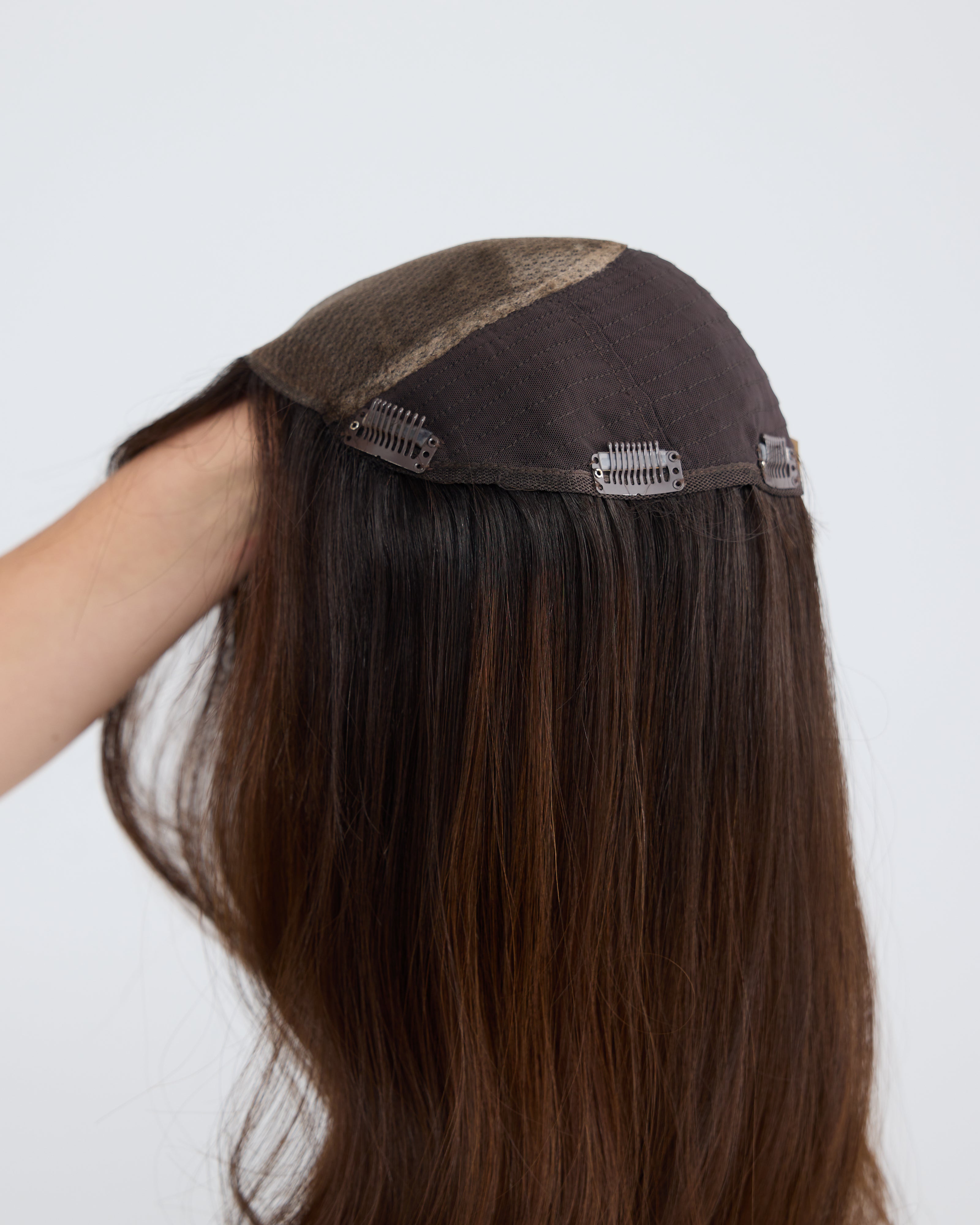 Velvet Cocoa // Illusion Lace Topper