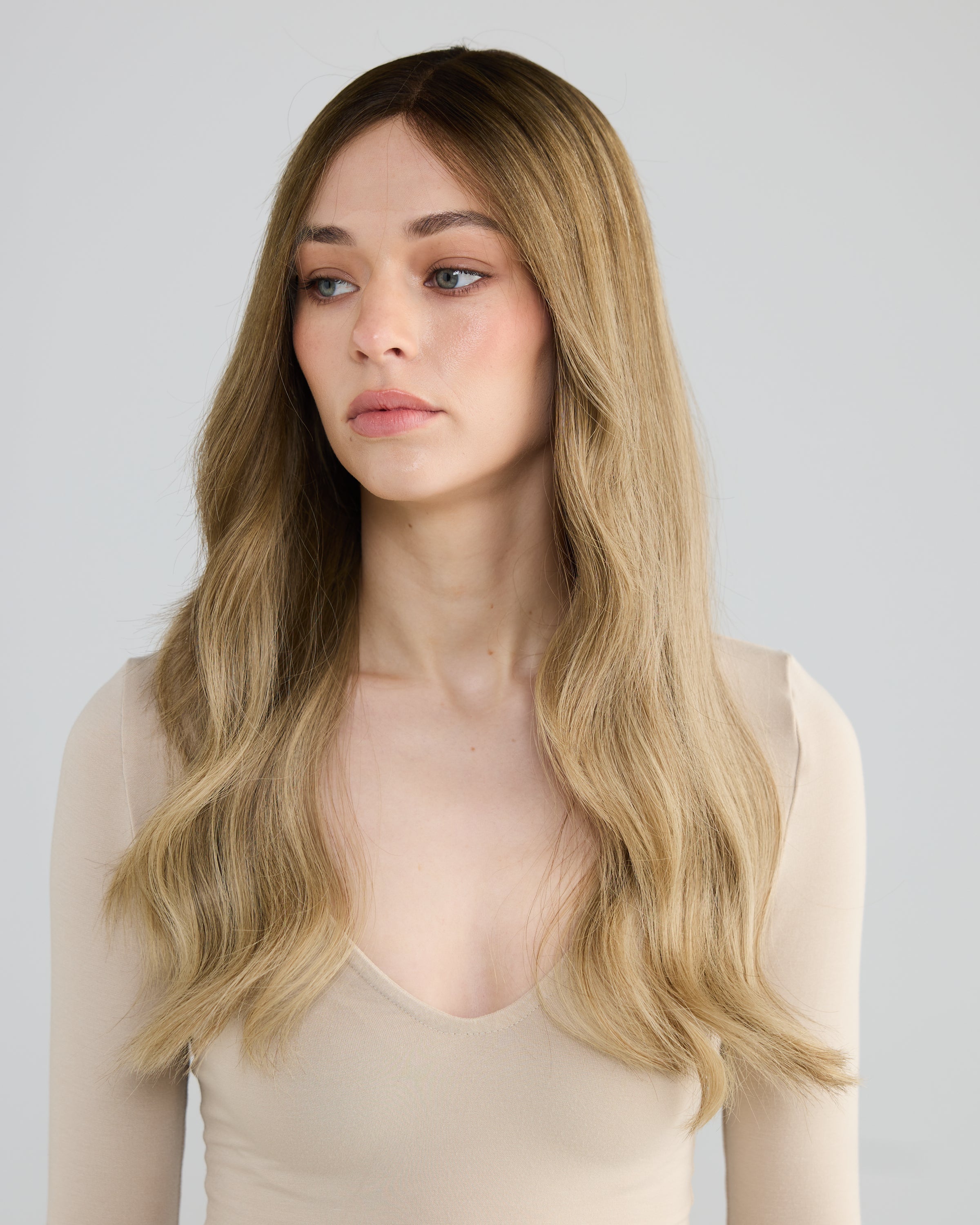 Whipped Taupe - Small / 24 inch // Exclusive Lace Wig
