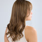 DIMENSIONAL LIGHT BRUNETTE WITH BANGS // LUXE WIG // 20 INCHES // M CAP