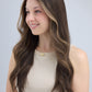 Dark Highlighted Brunette // Luxe Wig // 24 Inches // L Cap