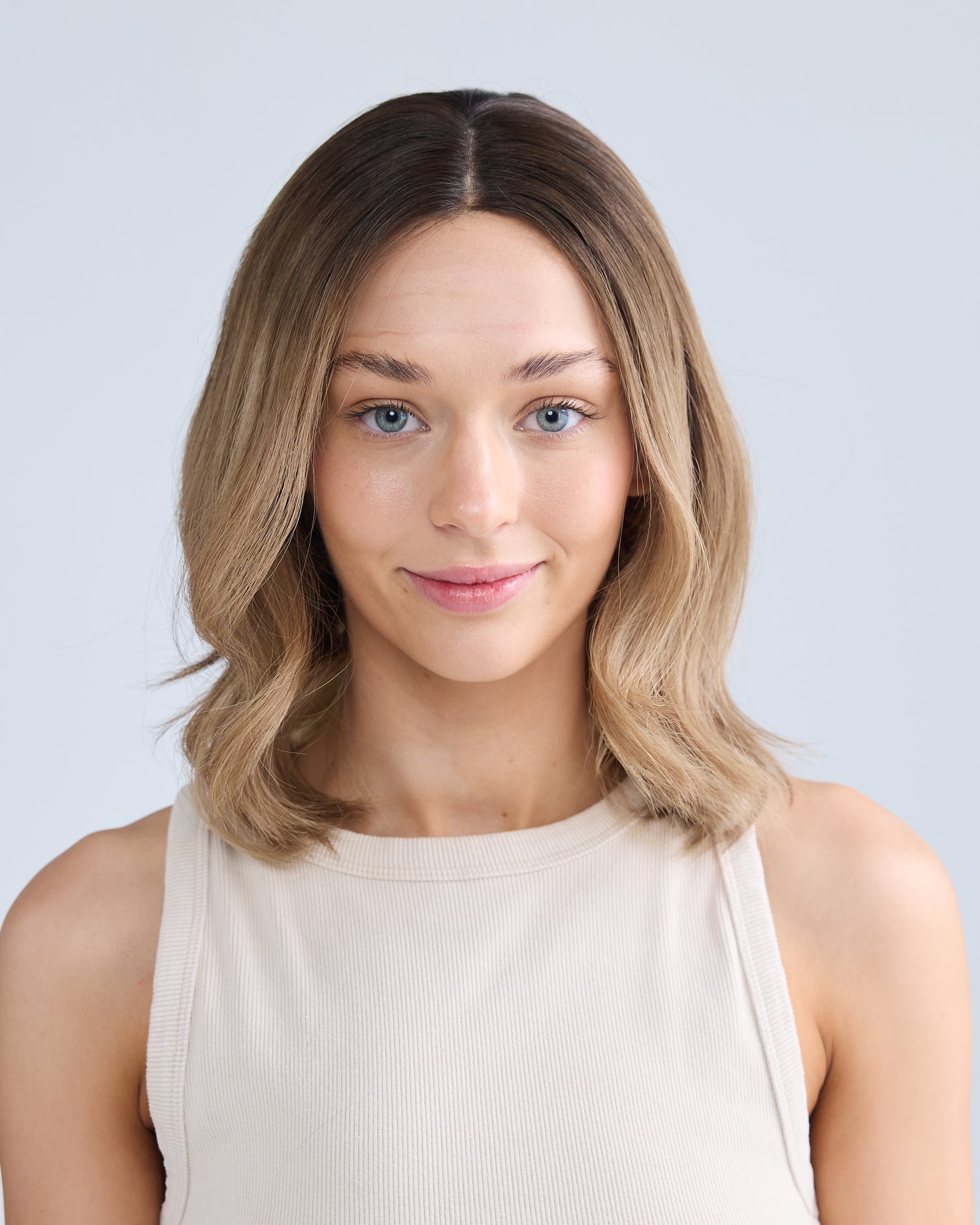 Second Chance // Ash Brunette Melt // S Cap // Luxe Wig // 16 Inches