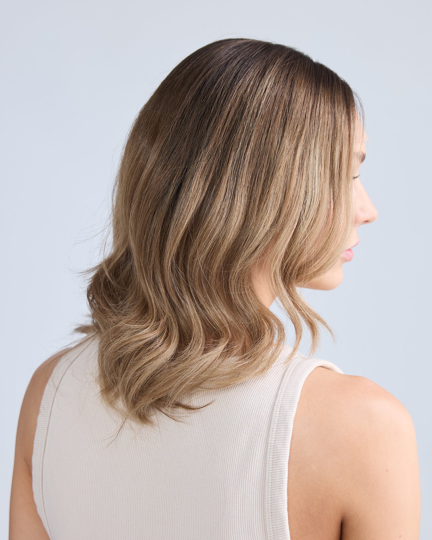 Second Chance // Ash Brunette Melt // S Cap // Luxe Wig // 16 Inches
