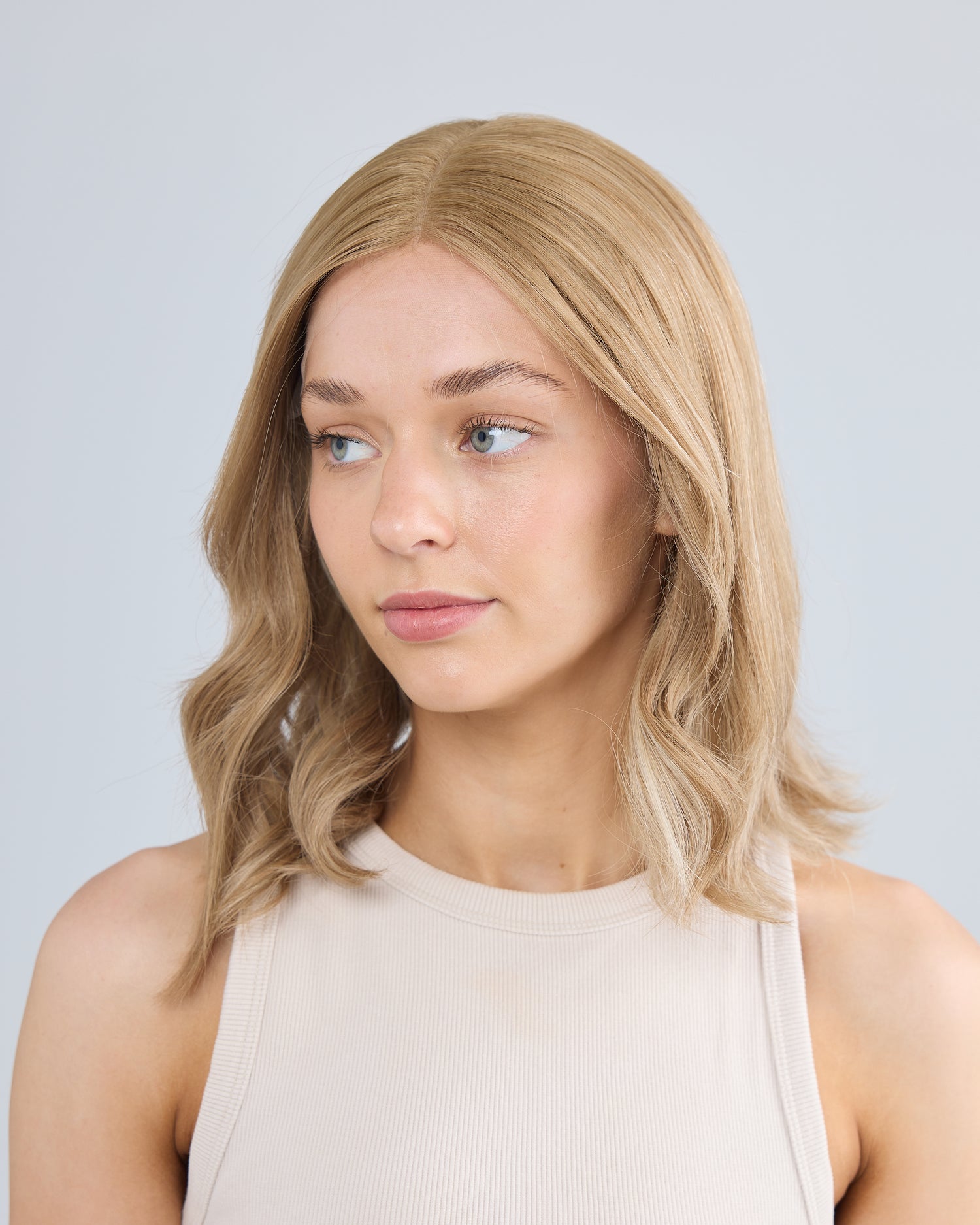 Second Chance // Soft Honey Blonde // M Cap // Luxe Wig // 15 Inches