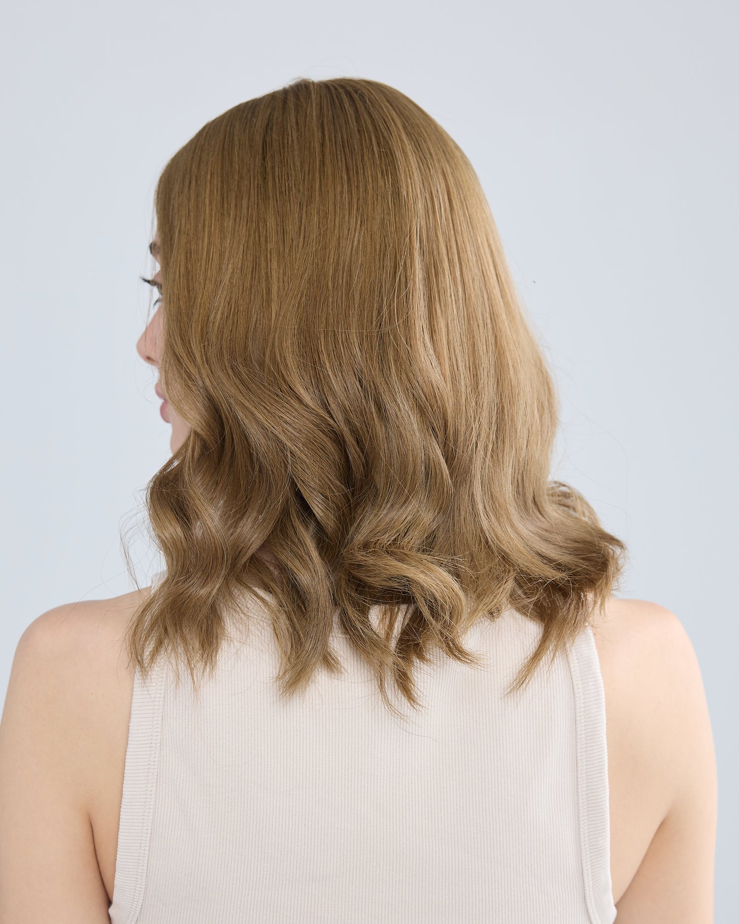 Second Chance // Dark Honey Blonde // S Cap // Luxe Wig // 16 Inches