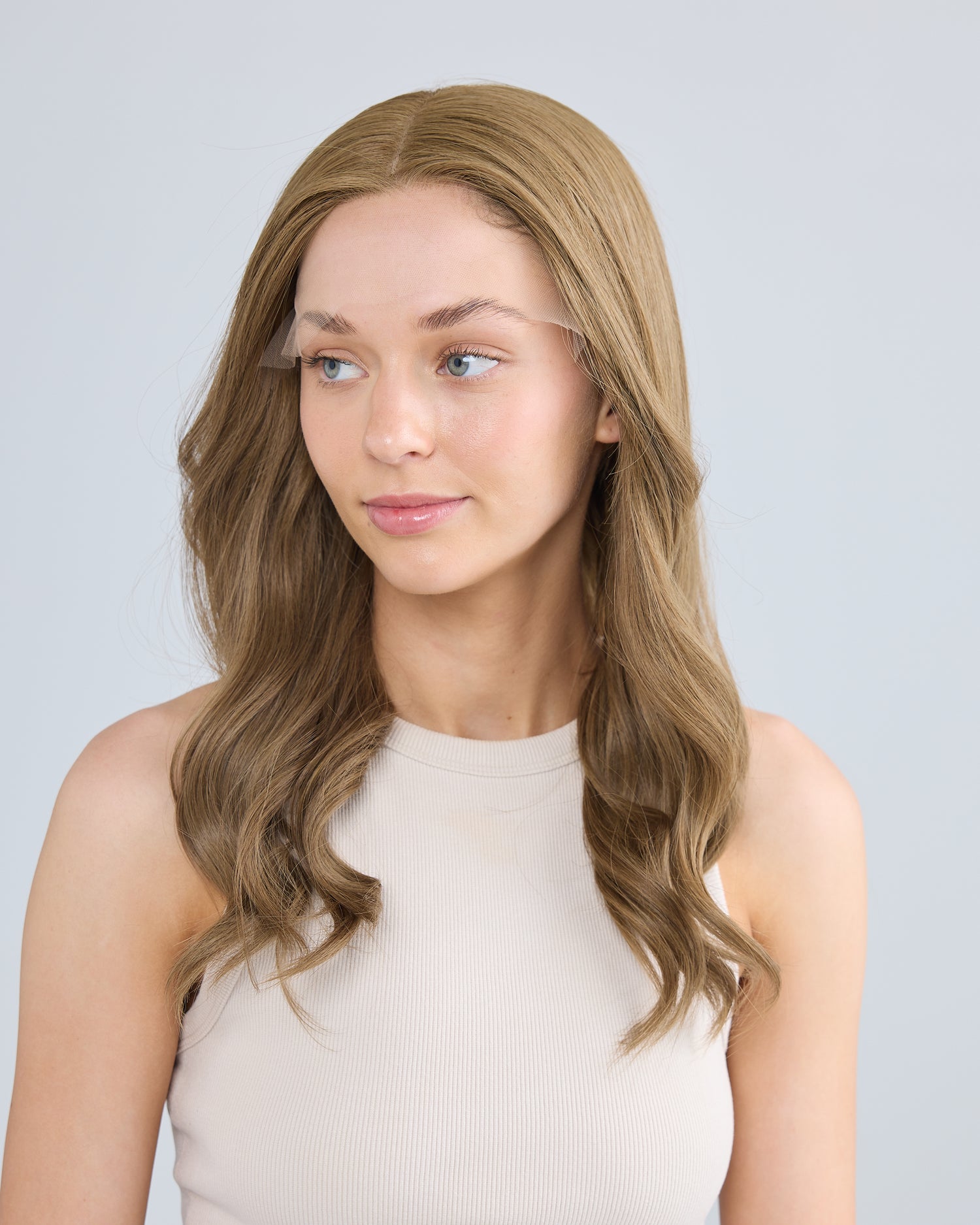 Second Chance // Dark Honey Blonde // S Cap // Luxe Wig // 20 Inches