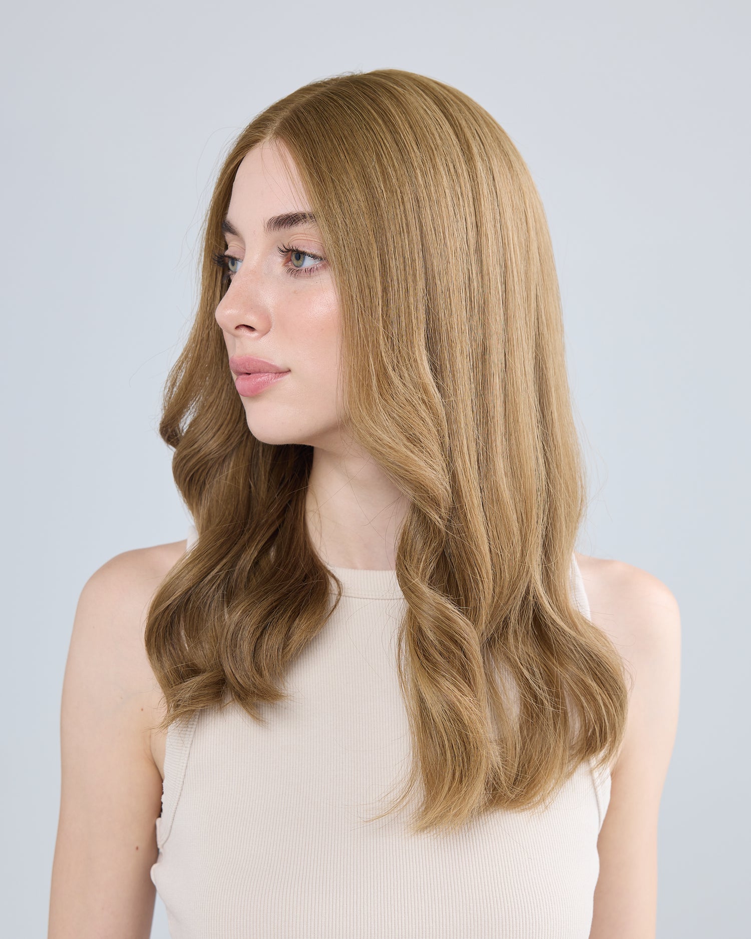 Second Chance // Dark Honey Blonde // M Cap // Luxe Wig // 18 Inches