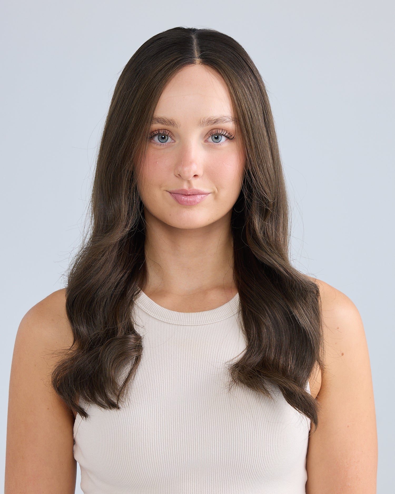 Second Chance // Classic Brunette // XS Cap // Luxe Wig // 22 Inches
