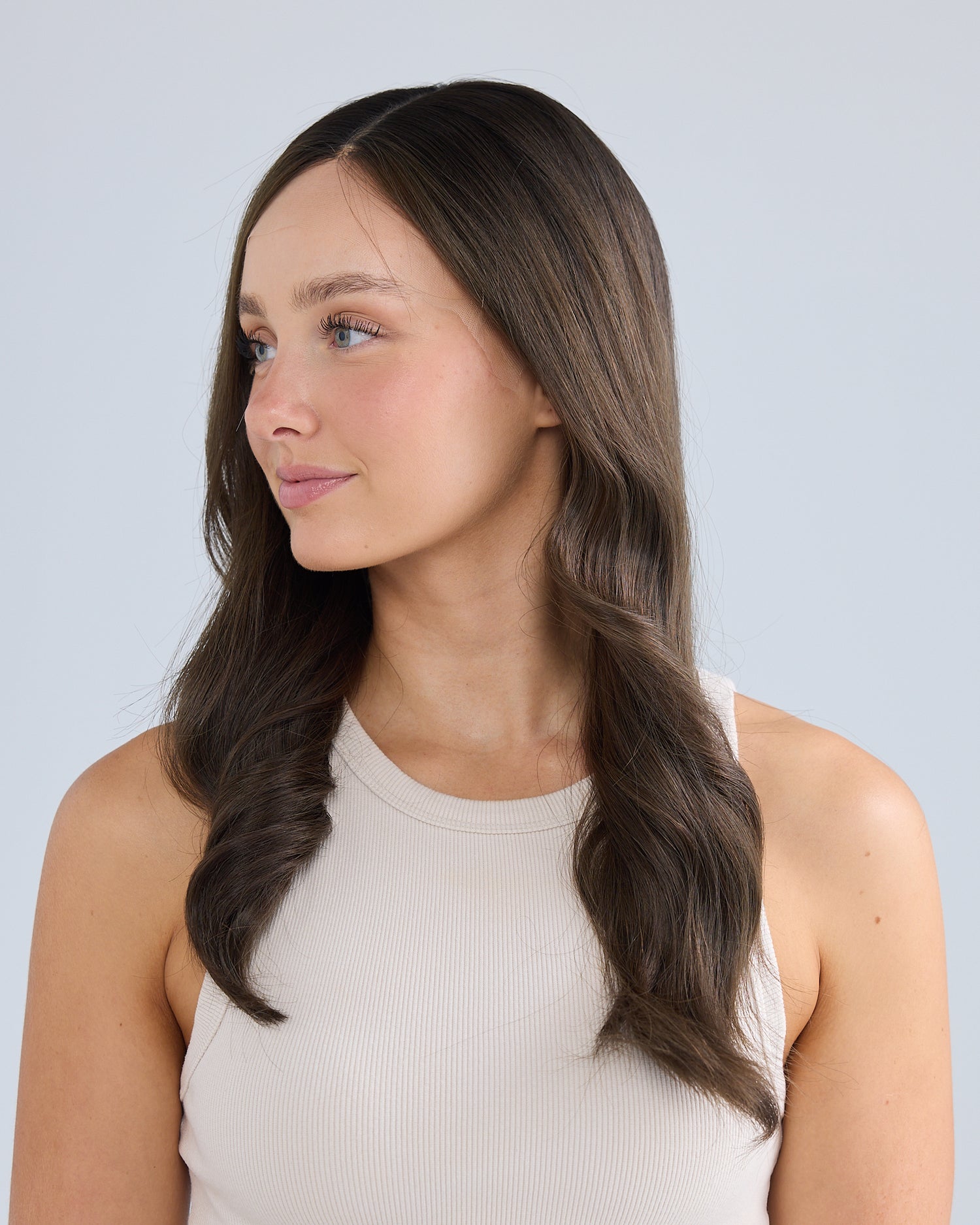 Second Chance // Classic Brunette // XS Cap // Luxe Wig // 22 Inches