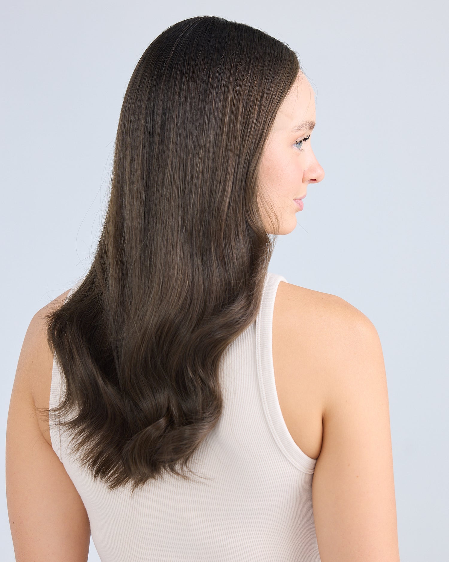 Second Chance // Classic Brunette // XS Cap // Luxe Wig // 22 Inches