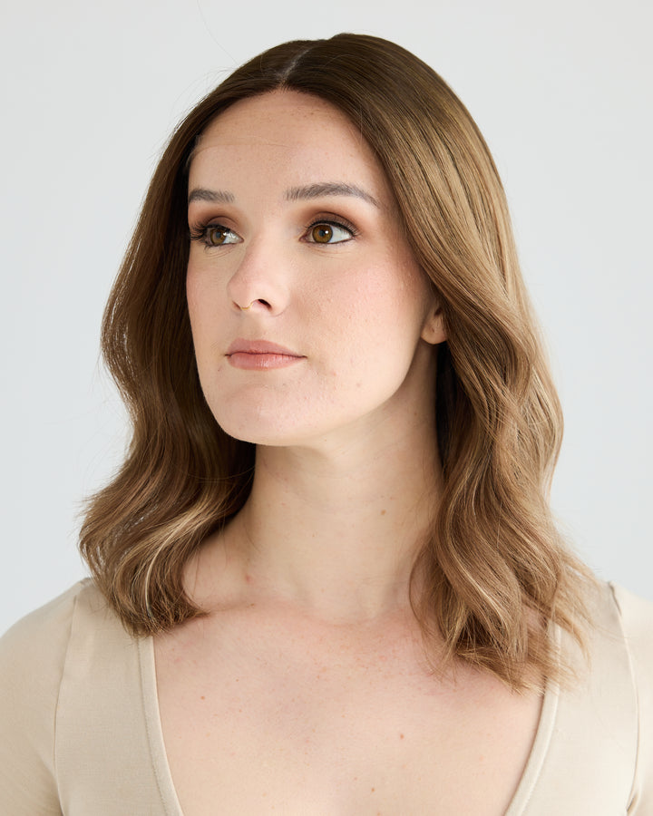 COFFEE SWIRL // GAME CHANGER WIG // 16 INCHES // M CAP