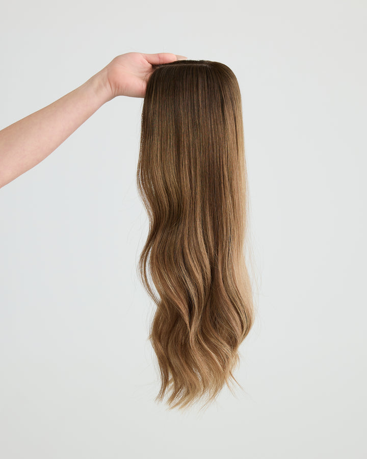 MOCHA BALAYAGE // GAME CHANGER WIG // 20 INCHES // M CAP