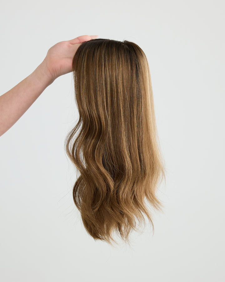 COFFEE SWIRL // GAME CHANGER WIG // 16 INCHES // S CAP