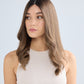 LIGHT BRUNETTE MELT // GAME CHANGER WIG // 22 INCHES // M CAP