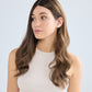 MEDIUM ROOTED BRUNETTE // GAME CHANGER WIG // 24 INCHES // S CAP