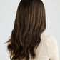 DARK HIGHLIGHTED BRUNETTE // GAME CHANGER WIG // 20 INCHES // S CAP