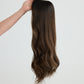 DARK HIGHLIGHTED BRUNETTE // GAME CHANGER WIG // 20 INCHES // S CAP