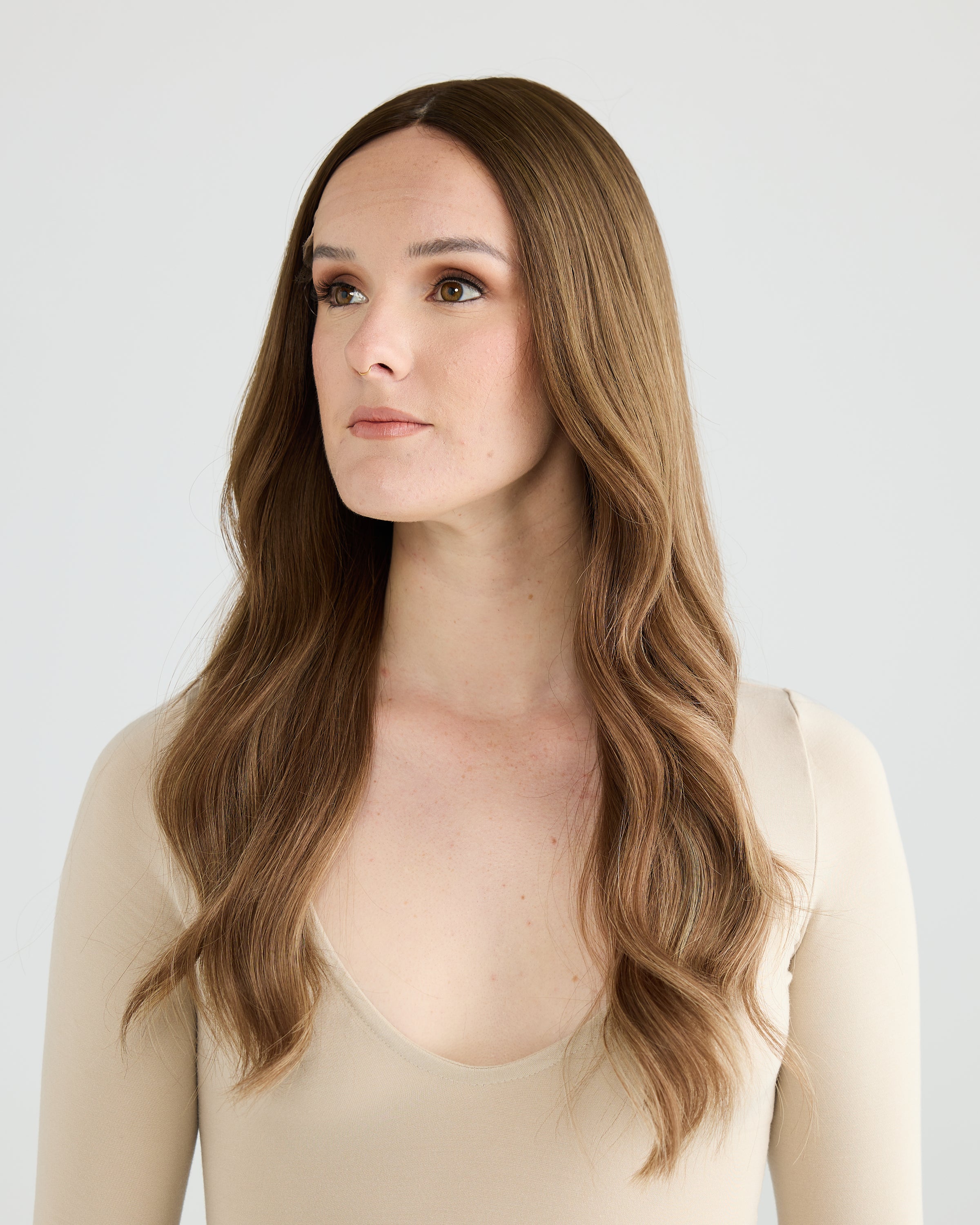 MOCHA BALAYAGE // GAME CHANGER WIG // 24 INCHES // M CAP
