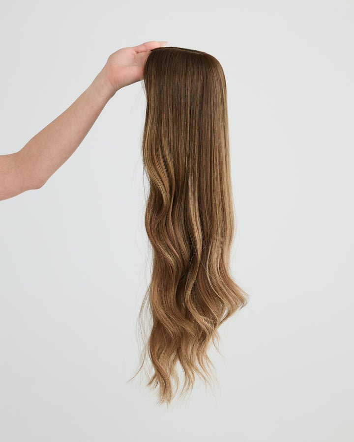MOCHA BALAYAGE // GAME CHANGER WIG // 24 INCHES // M CAP