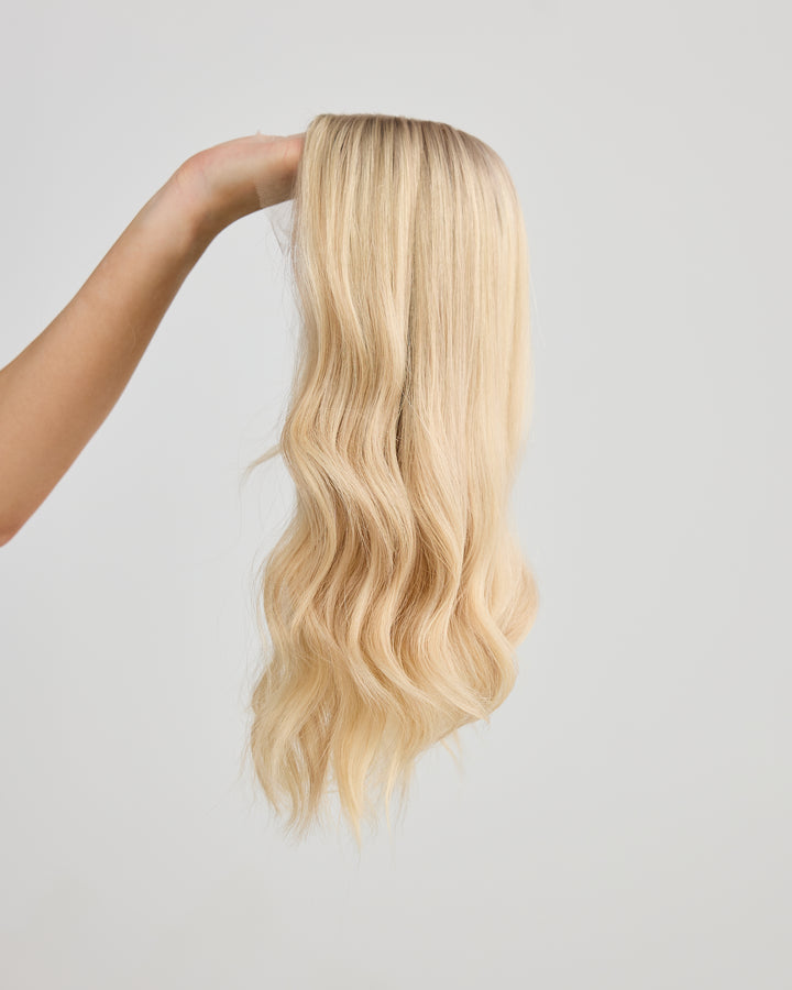 LIGHTEST BLONDE // GAME CHANGER WIG // 16 INCHES // XS CAP