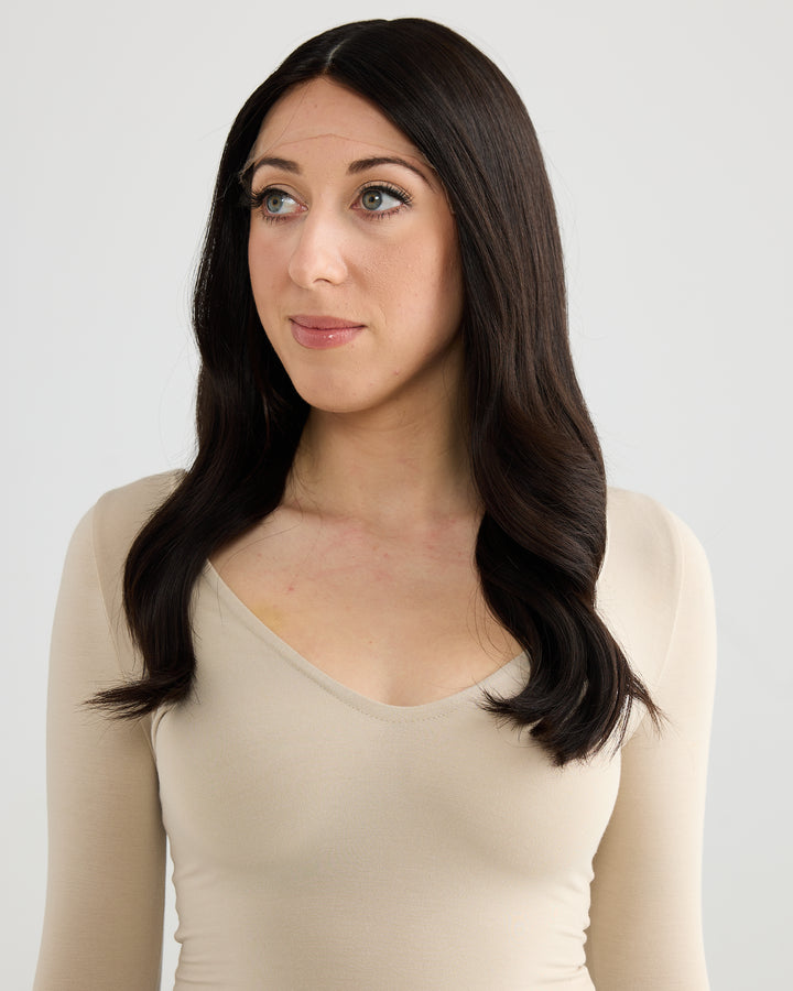 NATURAL BLACK // GAME CHANGER WIG // 22 INCHES // S CAP