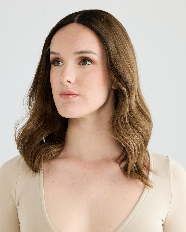 DREAMY BALAYAGE BRUNETTE // GAME CHANGER WIG // 16 INCHES // M CAP