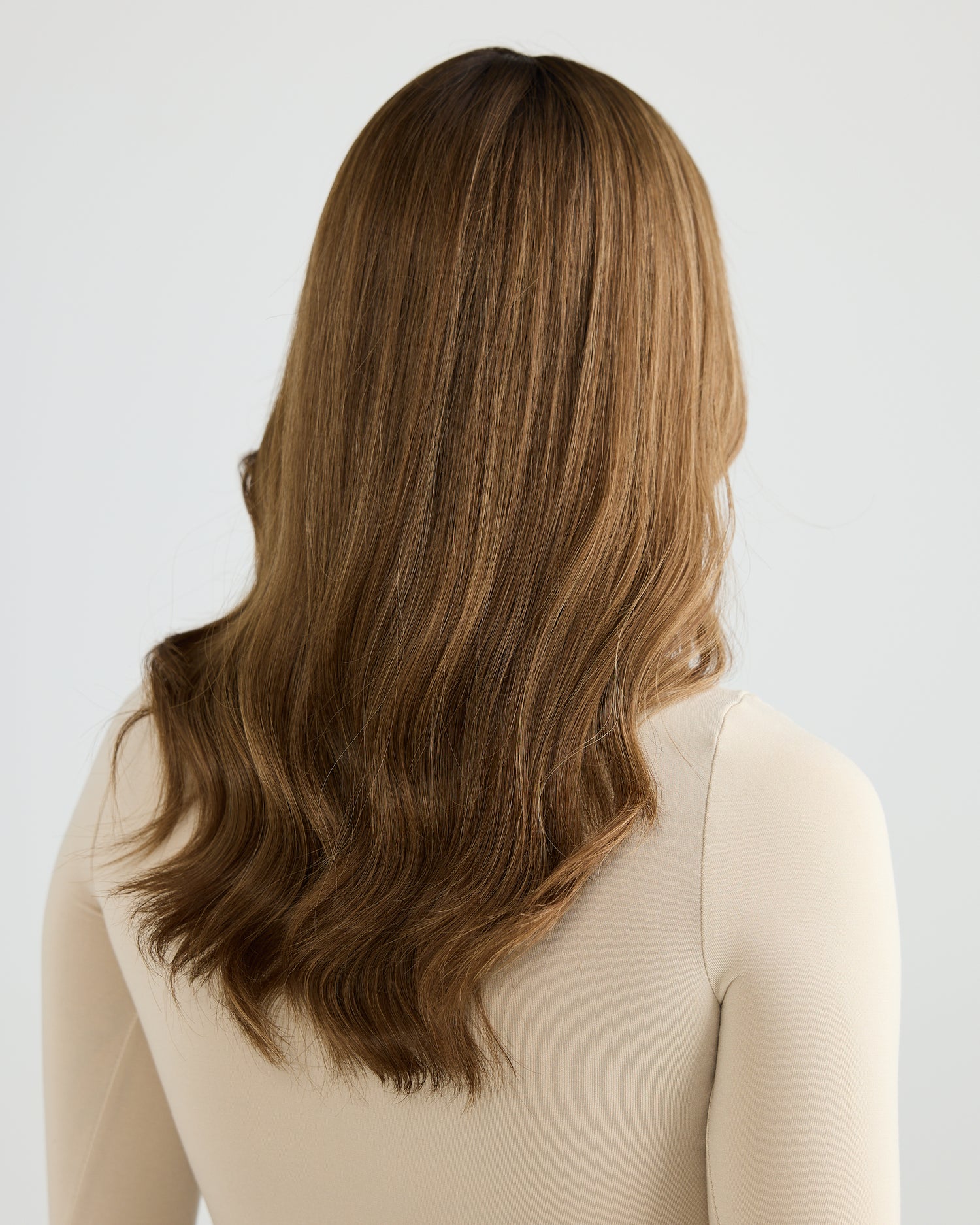 SOFT HAZELNUT BRUNETTE // GAME CHANGER WIG // 20 INCHES // M CAP