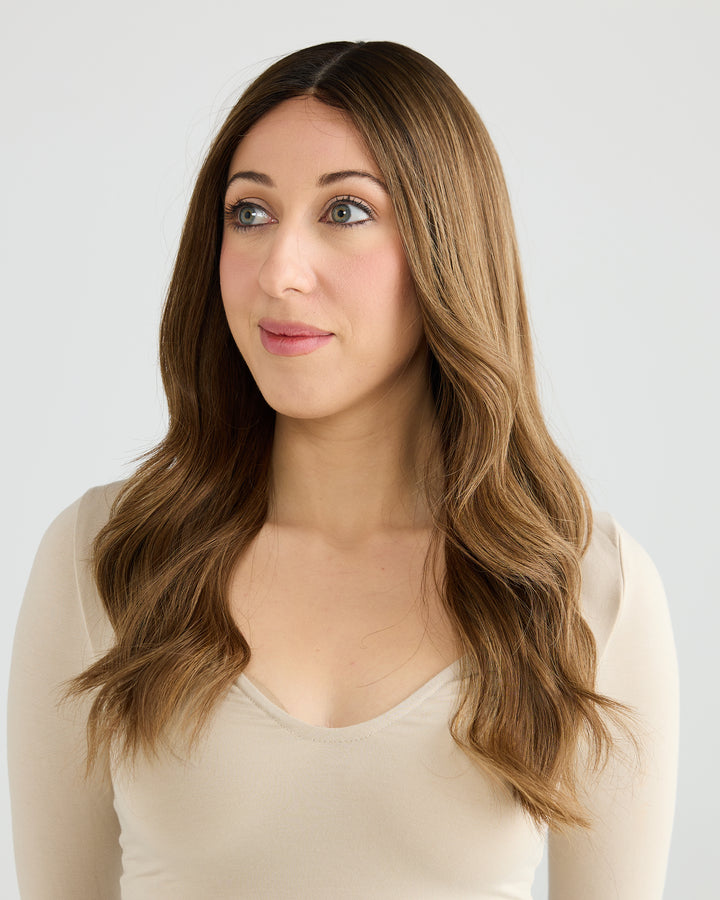 COFFEE SWIRL // GAME CHANGER WIG // 22 INCHES // M CAP
