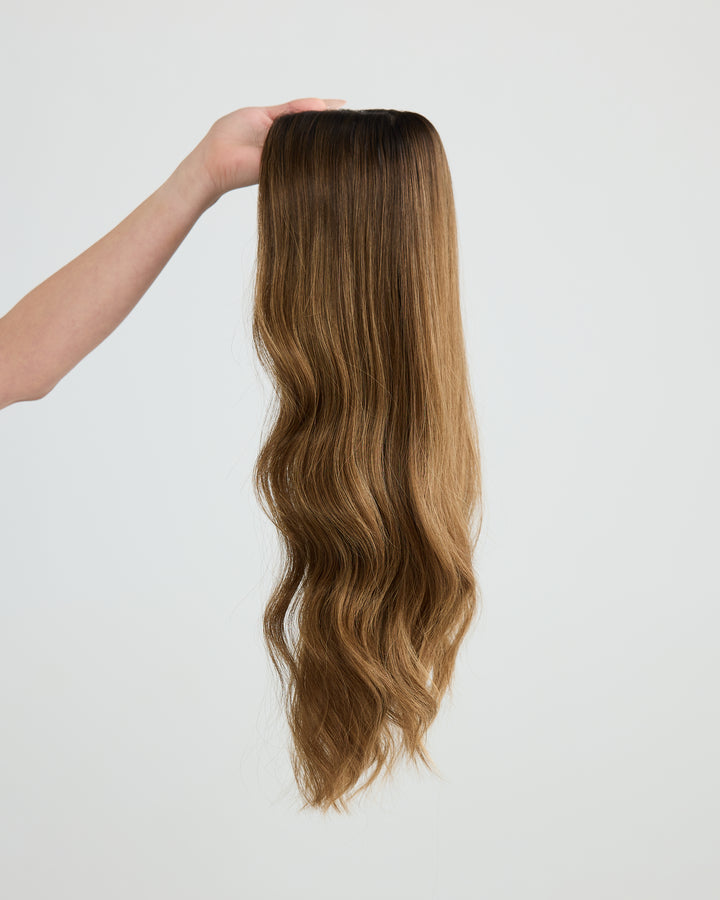 COFFEE SWIRL // GAME CHANGER WIG // 22 INCHES // M CAP