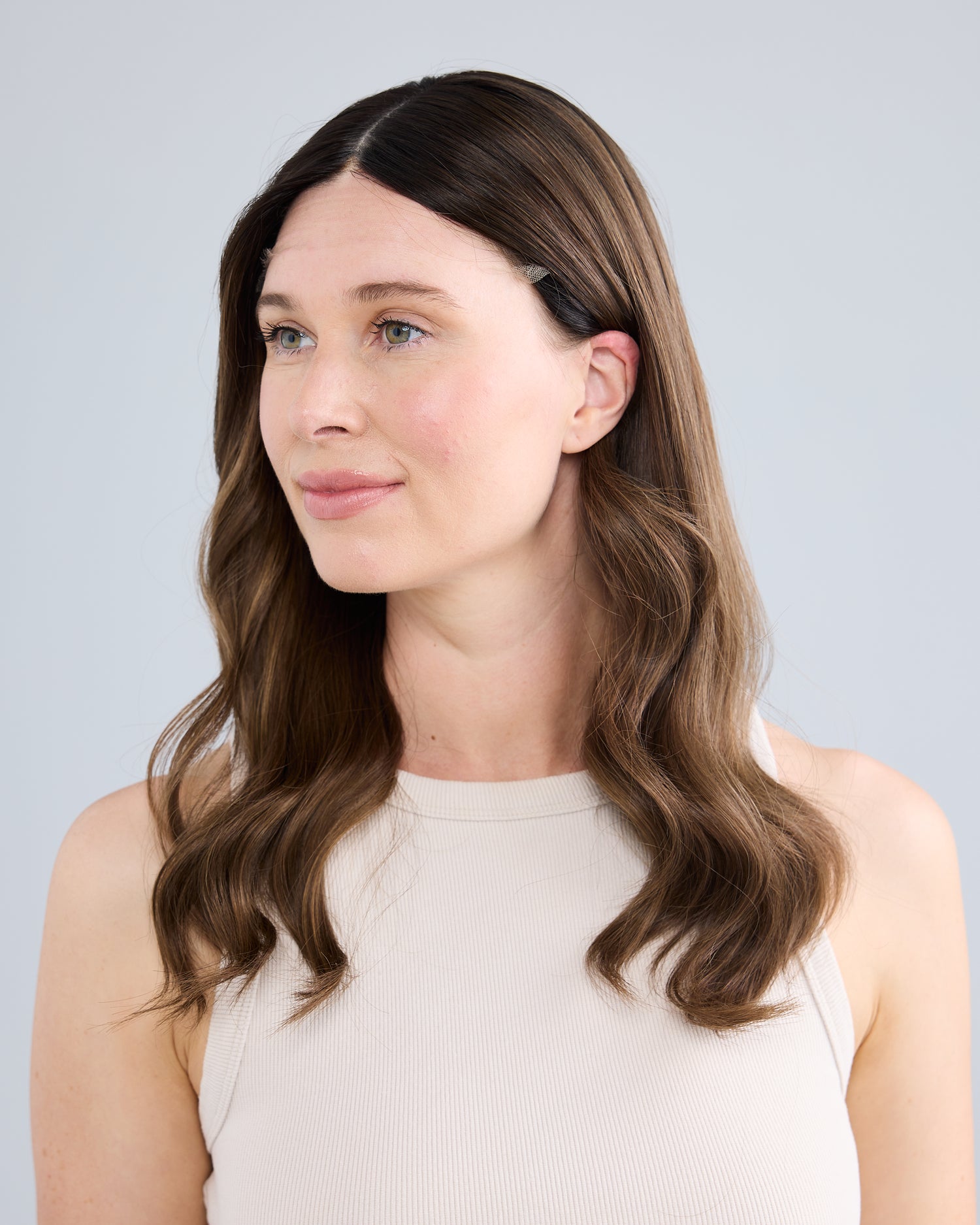 DIMENSIONAL MEDIUM BRUNETTE // GAME CHANGER WIG // 20 INCHES // M CAP