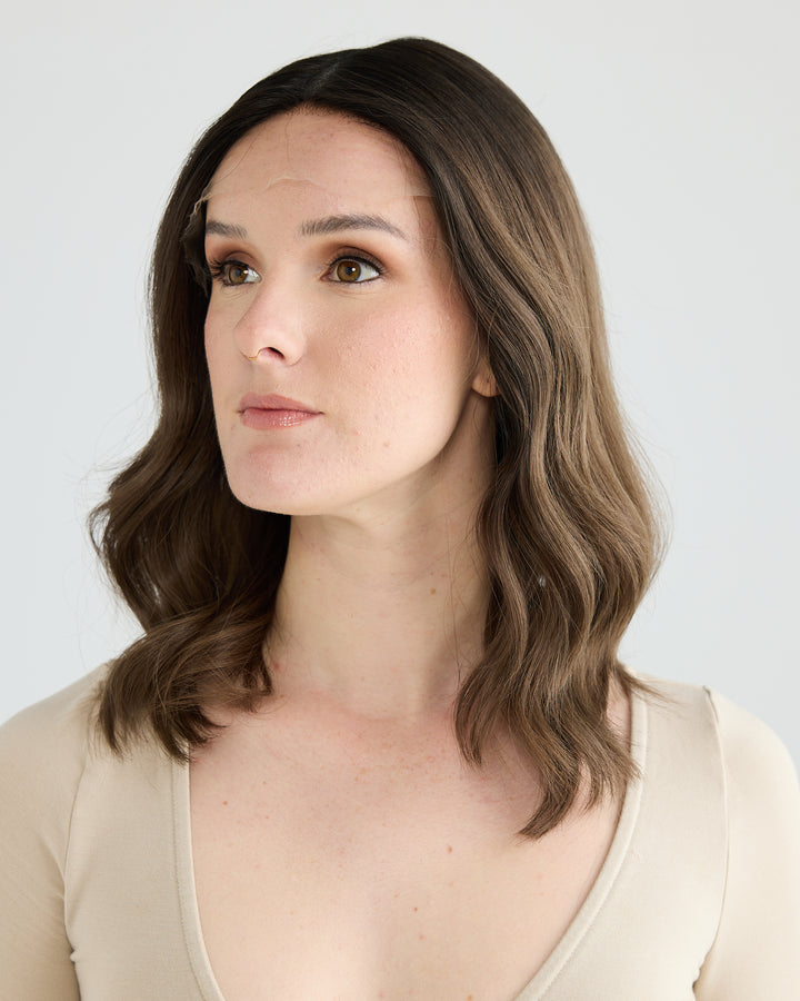 ASHY BRUNETTE DREAM // GAME CHANGER WIG // 16 INCHES // M CAP