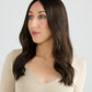 DARK HIGHLIGHTED BRUNETTE // GAME CHANGER WIG // 20 INCHES // S CAP