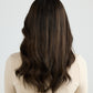 DARK HIGHLIGHTED BRUNETTE // GAME CHANGER WIG // 20 INCHES // S CAP