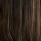 DARK HIGHLIGHTED BRUNETTE // GAME CHANGER WIG // 20 INCHES // S CAP