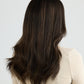 DARK HIGHLIGHTED BRUNETTE // GAME CHANGER WIG // 20 INCHES // S CAP
