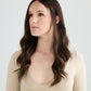 DARK HIGHLIGHTED BRUNETTE // GAME CHANGER WIG // 22 INCHES // S CAP