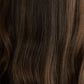 DARK HIGHLIGHTED BRUNETTE // GAME CHANGER WIG // 22 INCHES // S CAP