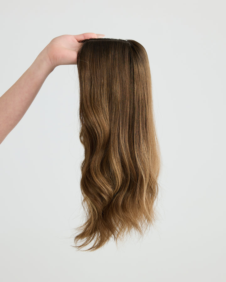 COFFEE SWIRL // GAME CHANGER WIG // 16 INCHES // M CAP