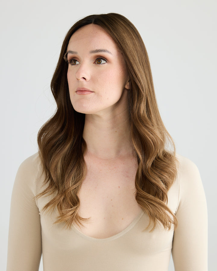 DREAMY BALAYAGE BRUNETTE // GAME CHANGER WIG // 22 INCHES // S CAP