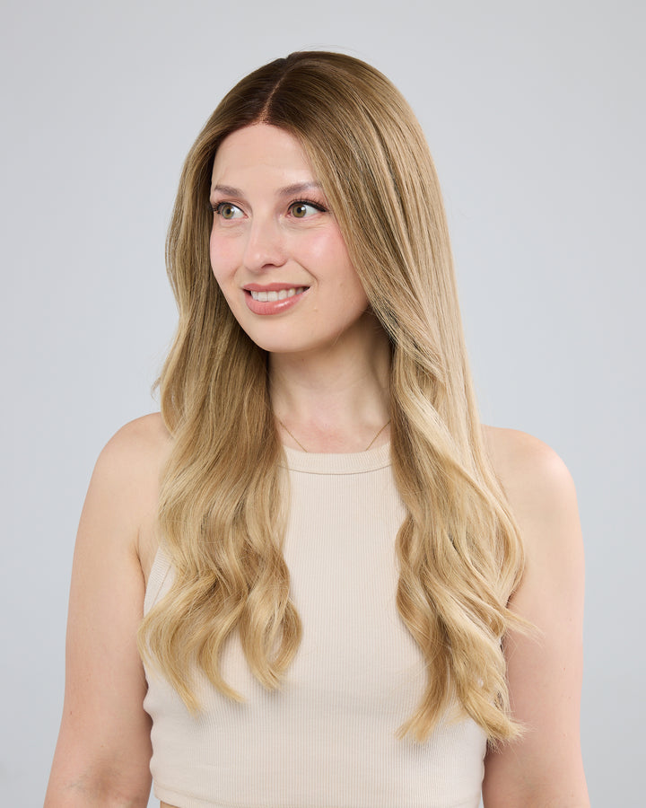 Melted Light Blonde // Luxe Wig // 24 Inches // M Cap