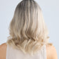 ASH BLONDE BALAYAGE // LUXE WIG // 16 INCHES // M CAP