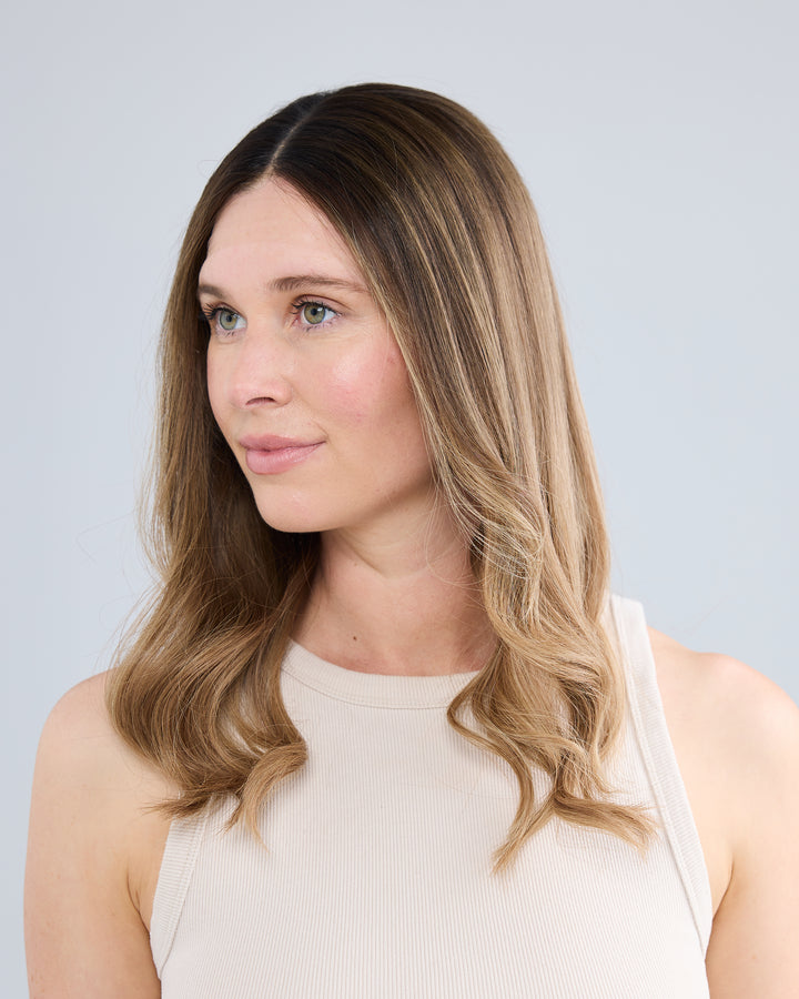 SOFT MELTED BRUNETTE // LUXE WIG // 20 INCHES // M CAP