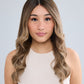 ASH LIGHT BRUNETTE // LUXE WIG // 24 INCHES // M CAP