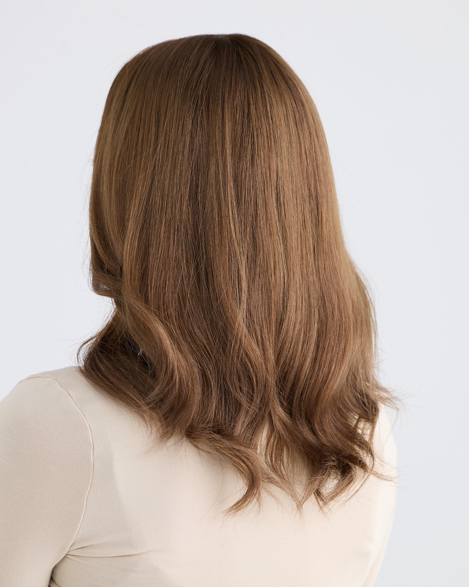 SOFT LIGHT BRUNETTE // GAME CHANGER WIG // 16 INCHES // M CAP