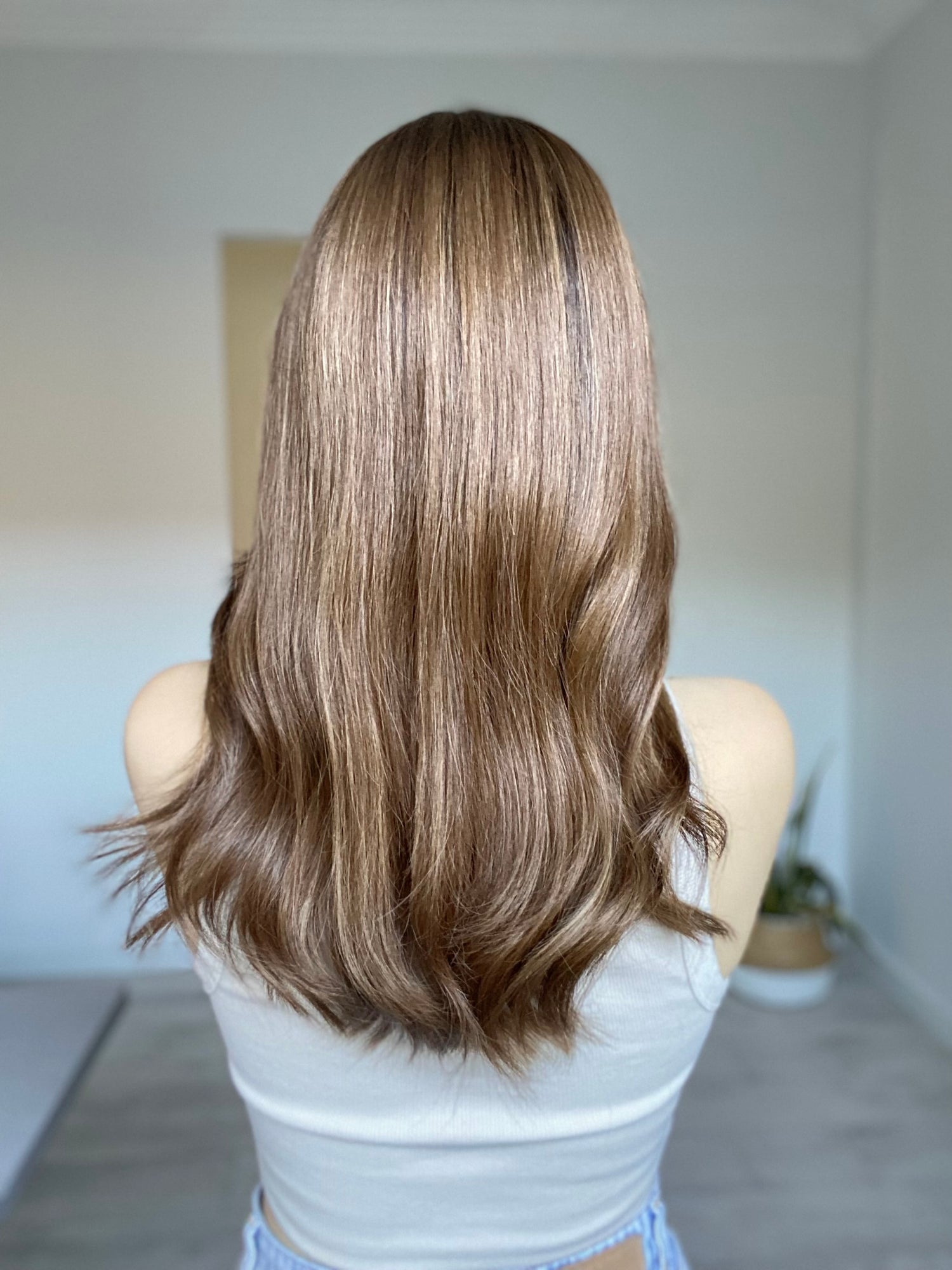 Warm Brunette With Face Framing // Game Changer Wig // 20 Inches // M Cap