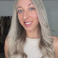 ASH BLONDE BALAYAGE // LUXE WIG // 20 INCHES // M CAP